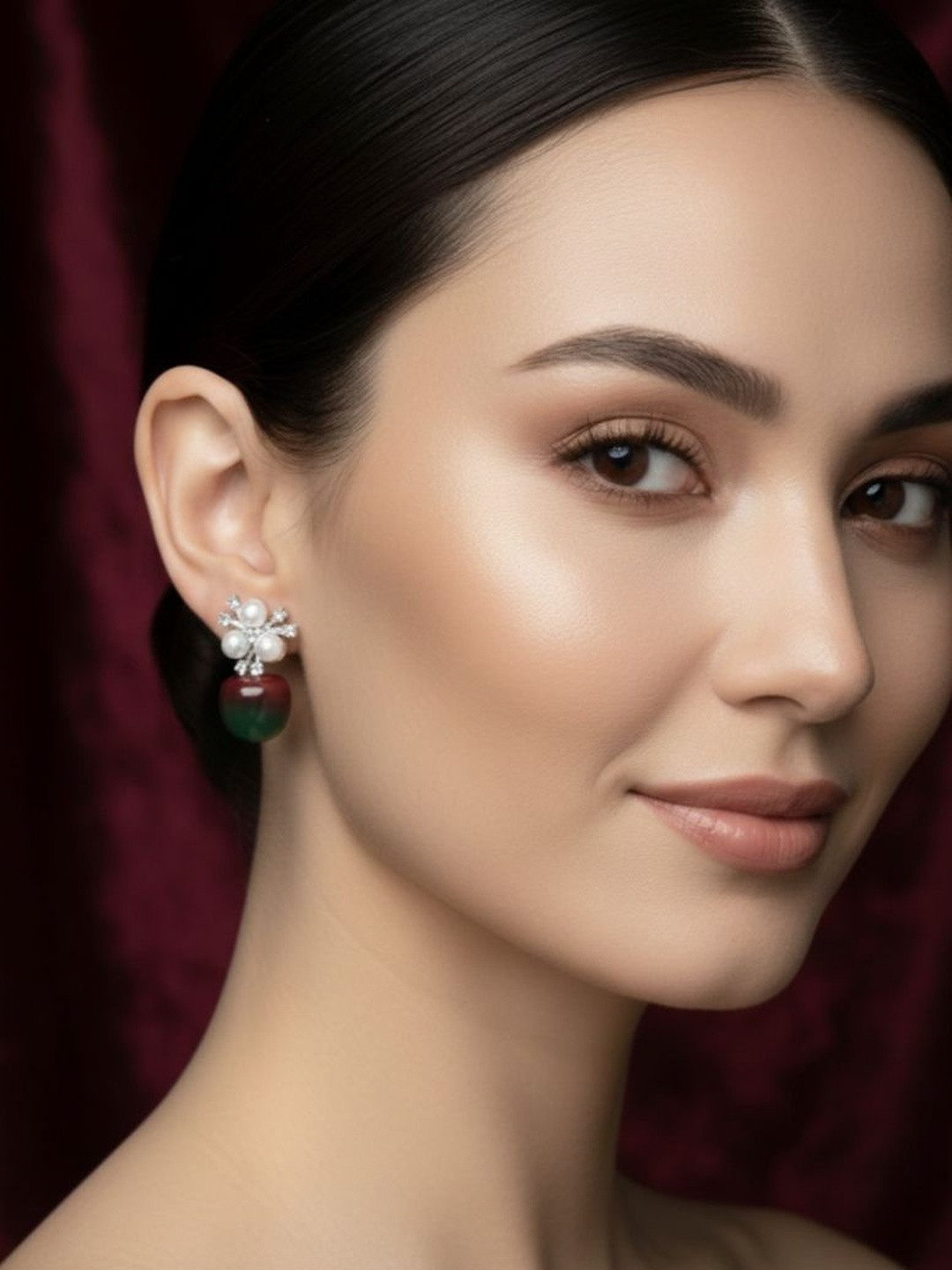 SZN Floral Drop Earrings