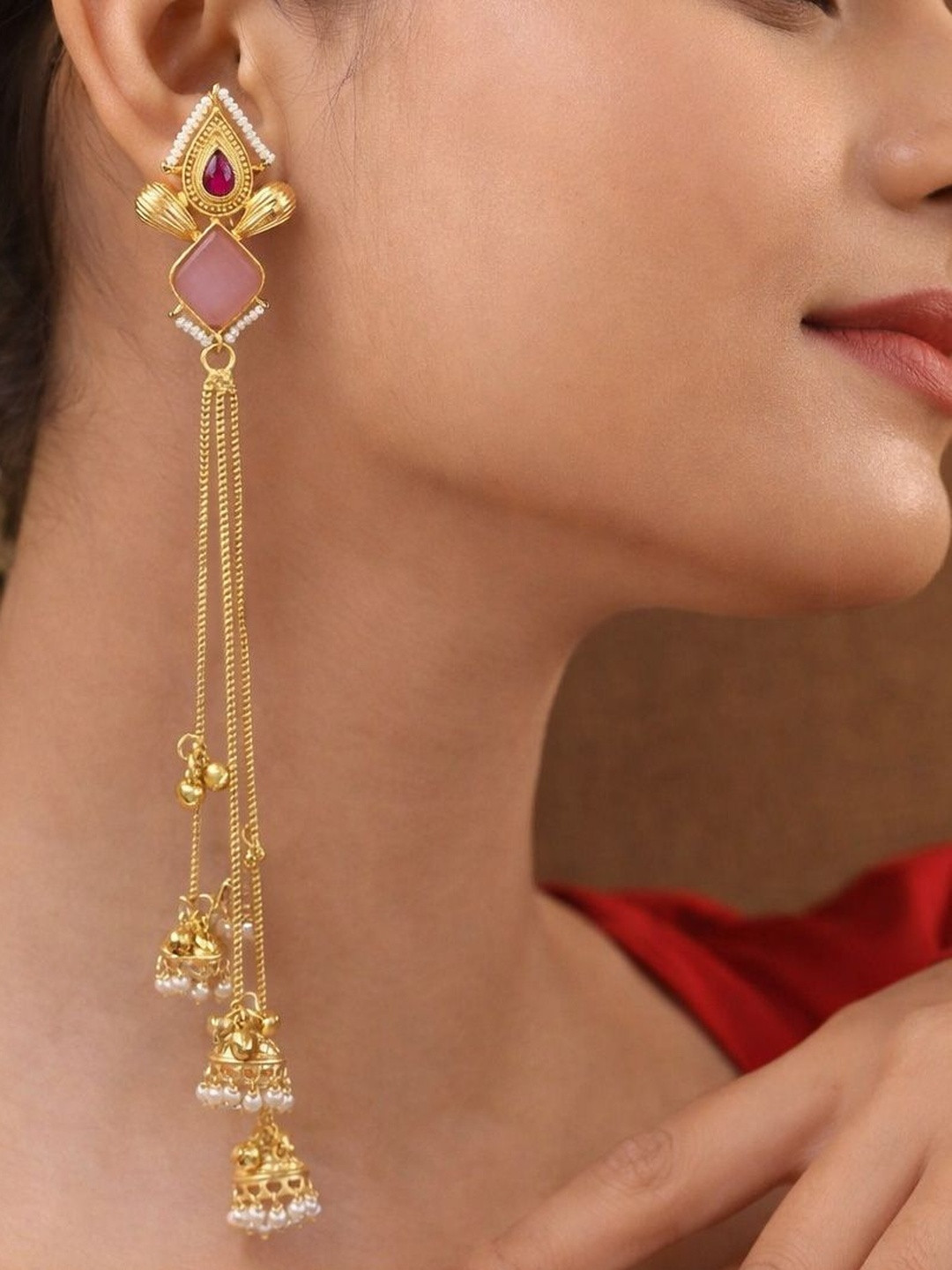 NAMAN ARTS Geometric Earrings