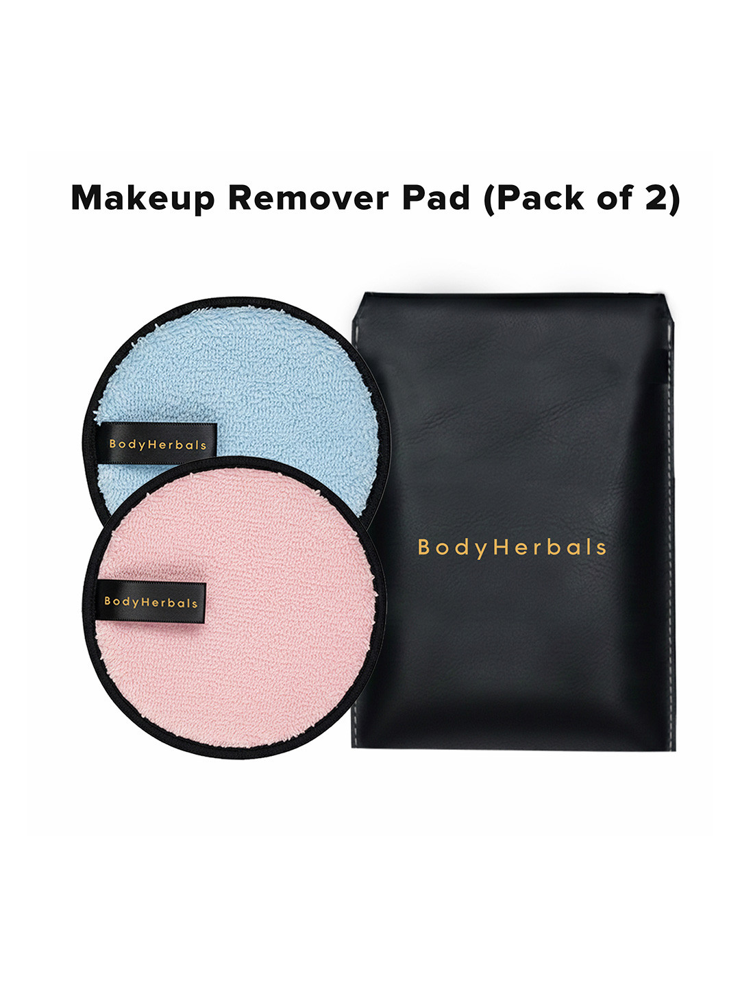 BodyHerbals Set Of 2 Reusable Makeup Remover Pad