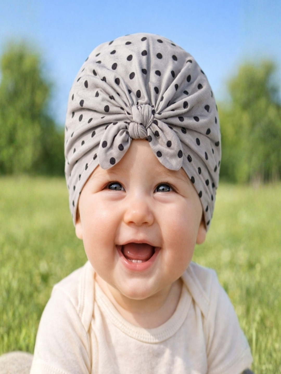 AHC Unisex Kids Printed Beanie
