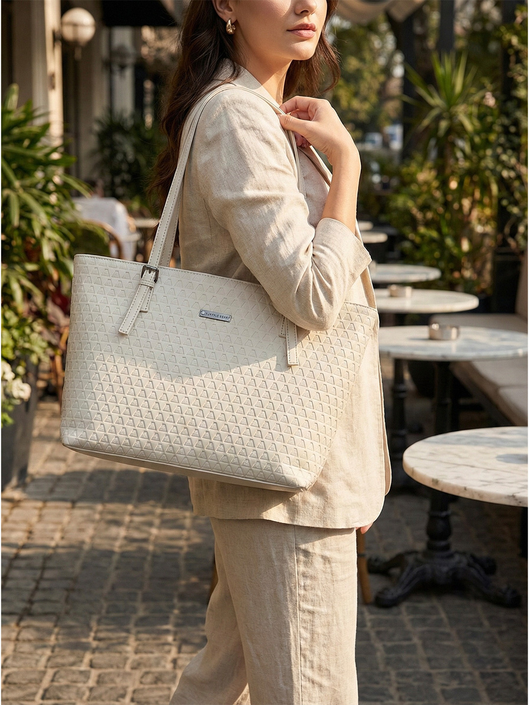 Purpleberry Iris Office Tote Bag for Women