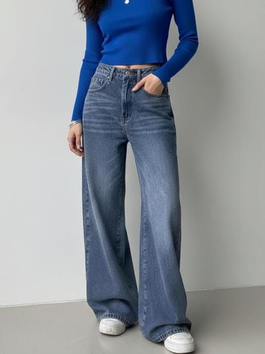 CORSICA Women Regular Fit High-Rise Light Fade Jeans