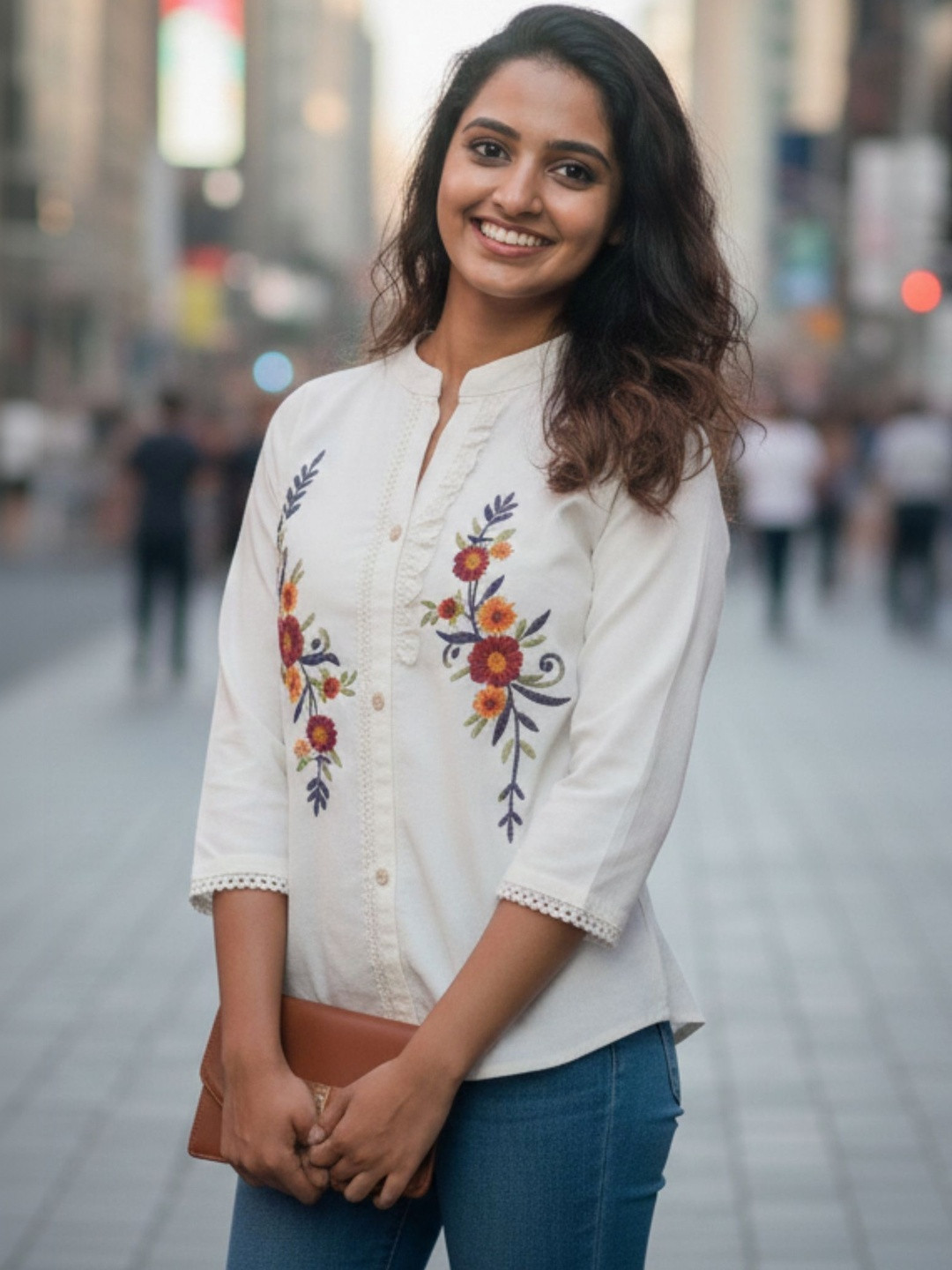 Hitarth Fashion Women Floral Casual Shirt