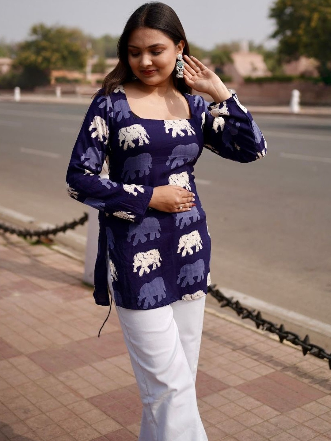 RAJAM Women Handloom Kurta