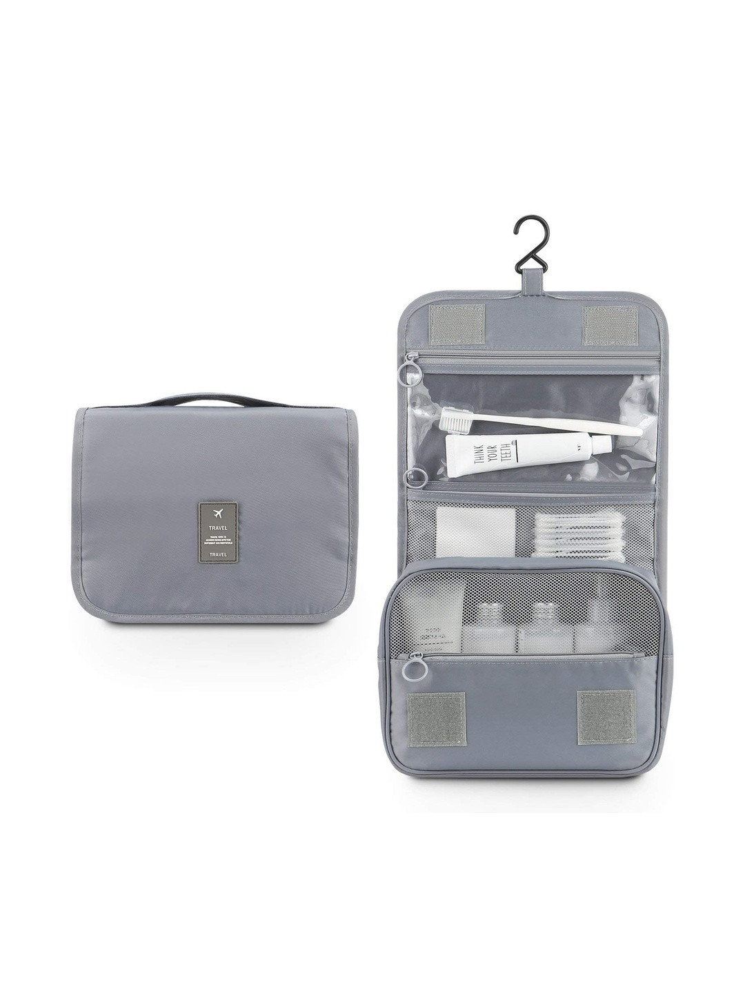 Virtuous Zippered New Toiletry Makeup Pouch