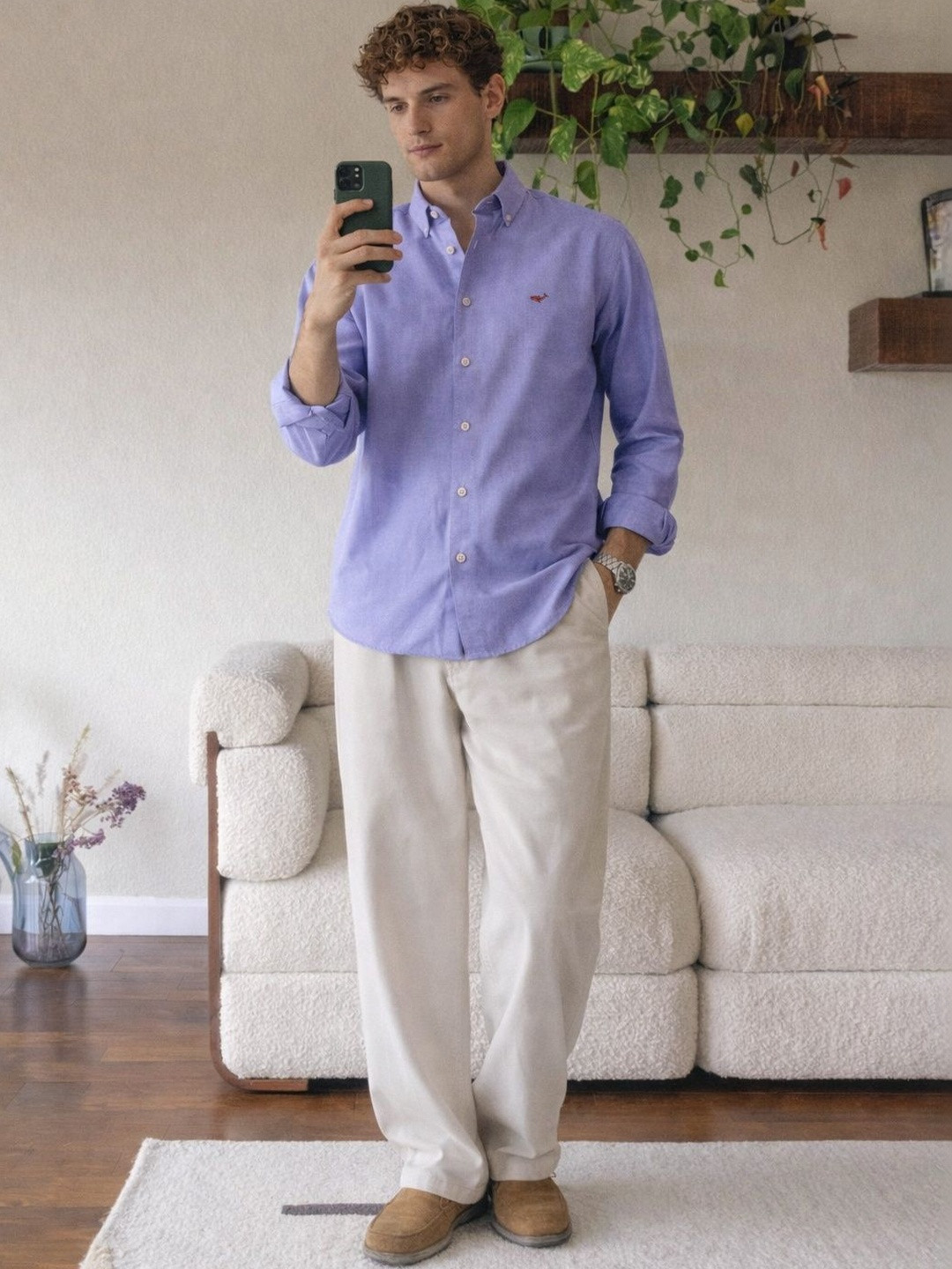 HAMPTONS Cotton Long Sleeves Shirt
