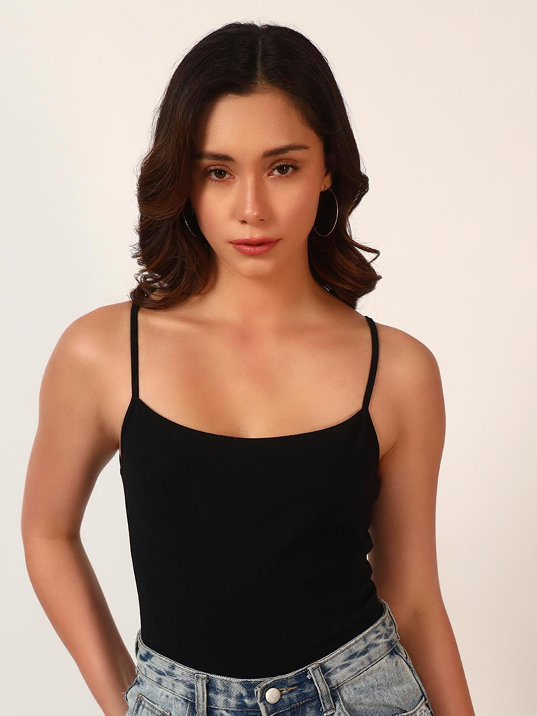 ONEWAY Slim Fit Shoulder Strap Bodysuit