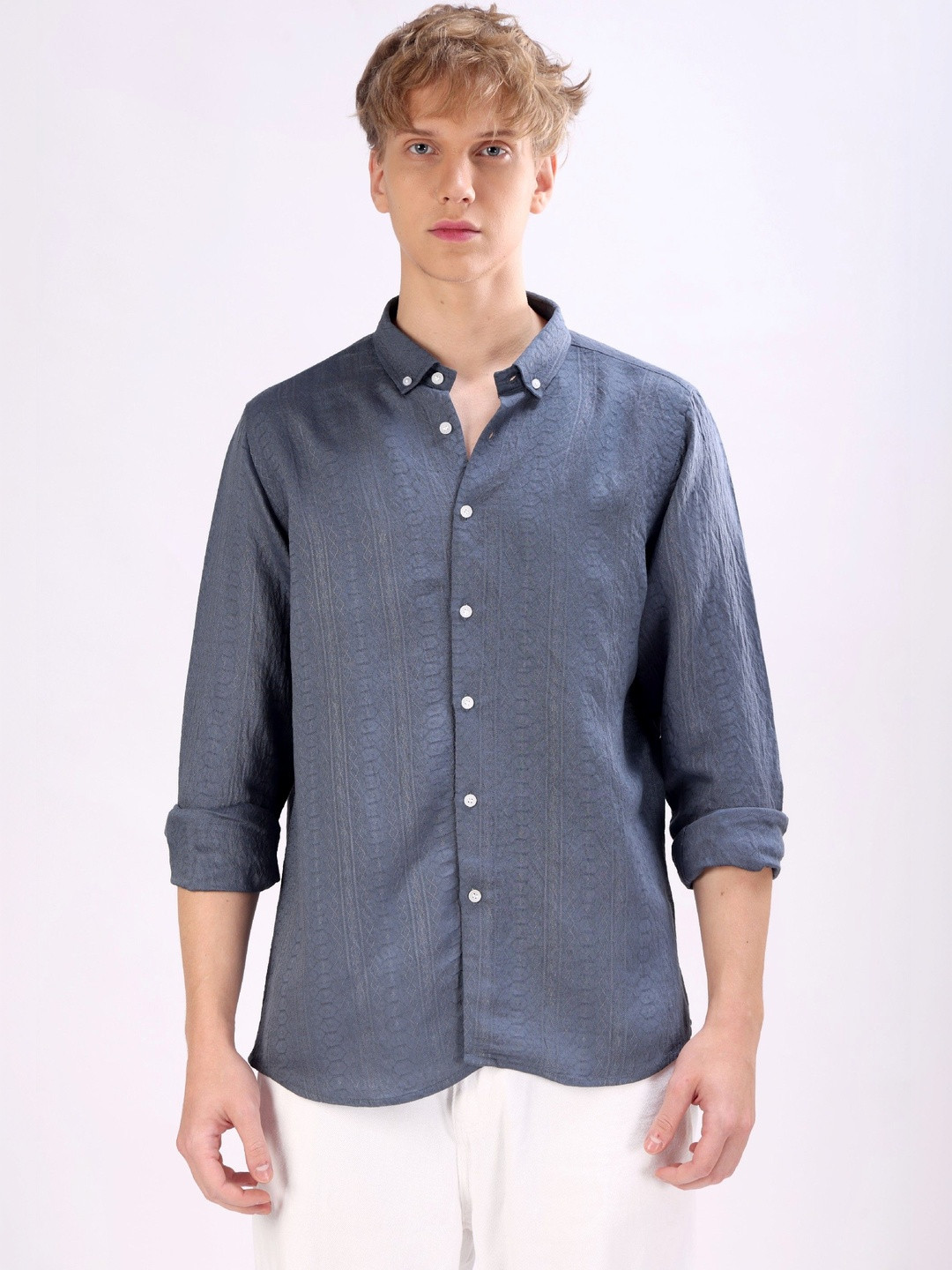 BIOGRAPH Men Casual Shirt
