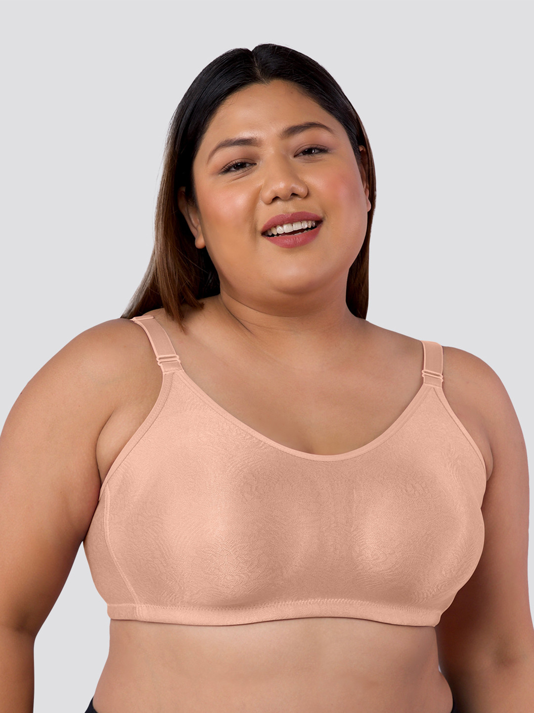 MAASHIE M4409 High Support Seamless Full Coverage Jacquard Minimizer Bra PCH