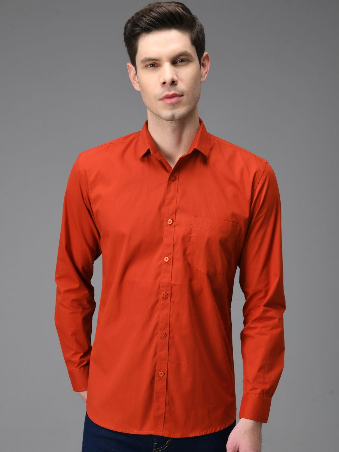 kibit Men Slim Fit Casual Shirt