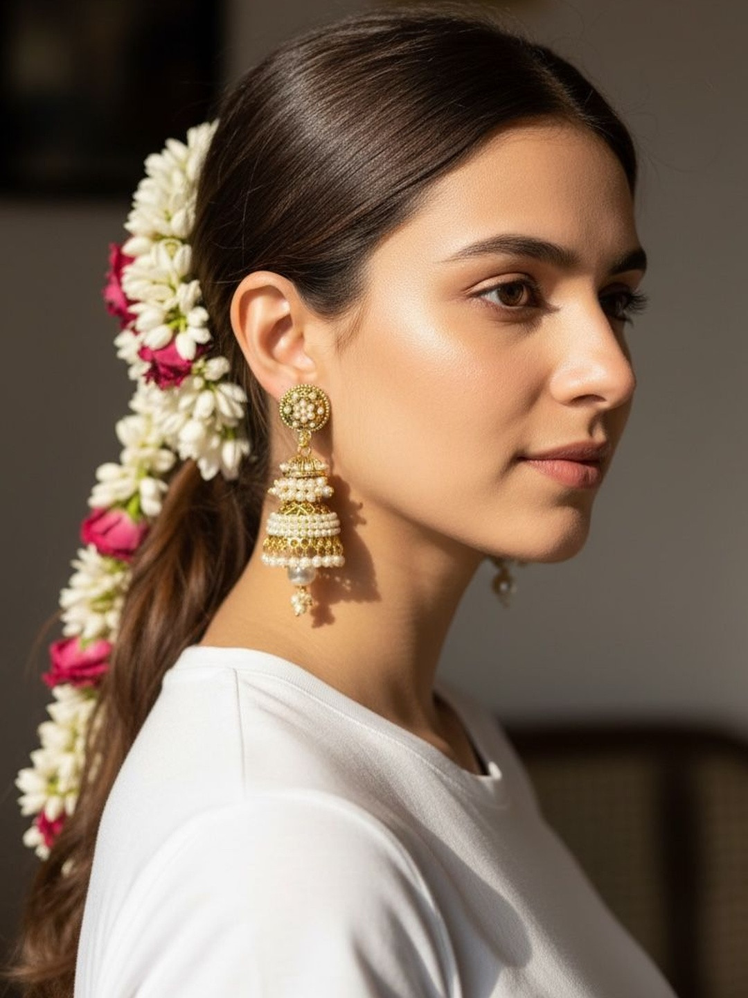 ANTICO Dome Shaped Jhumkas Earrings