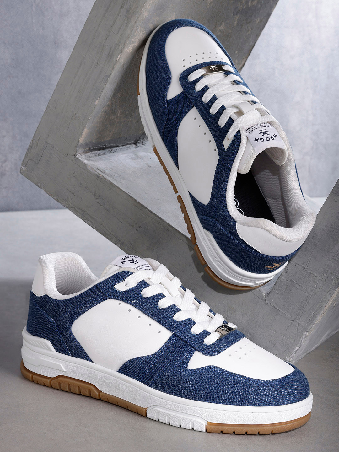 WROGN Men Colourblocked Sneakers