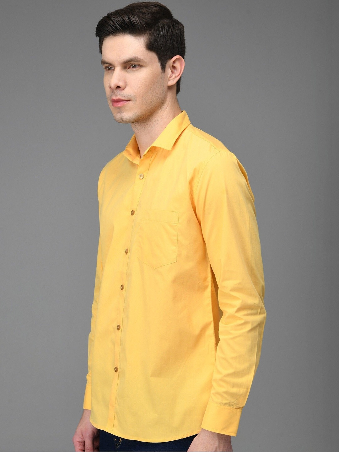 kibit Men Slim Fit Casual Shirt