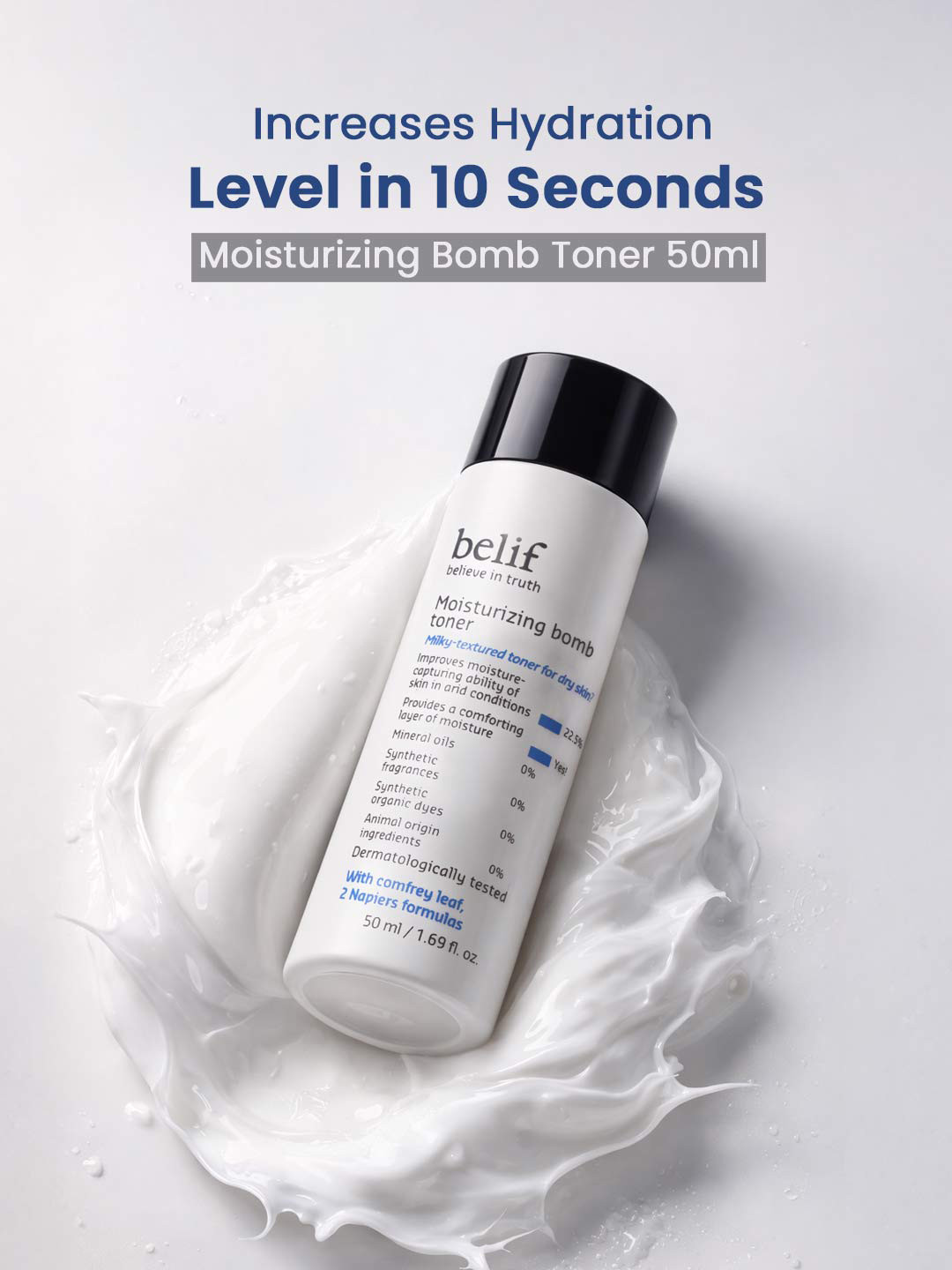 belif Moisturizing Bomb Toner With Shea Butter - 50 ml