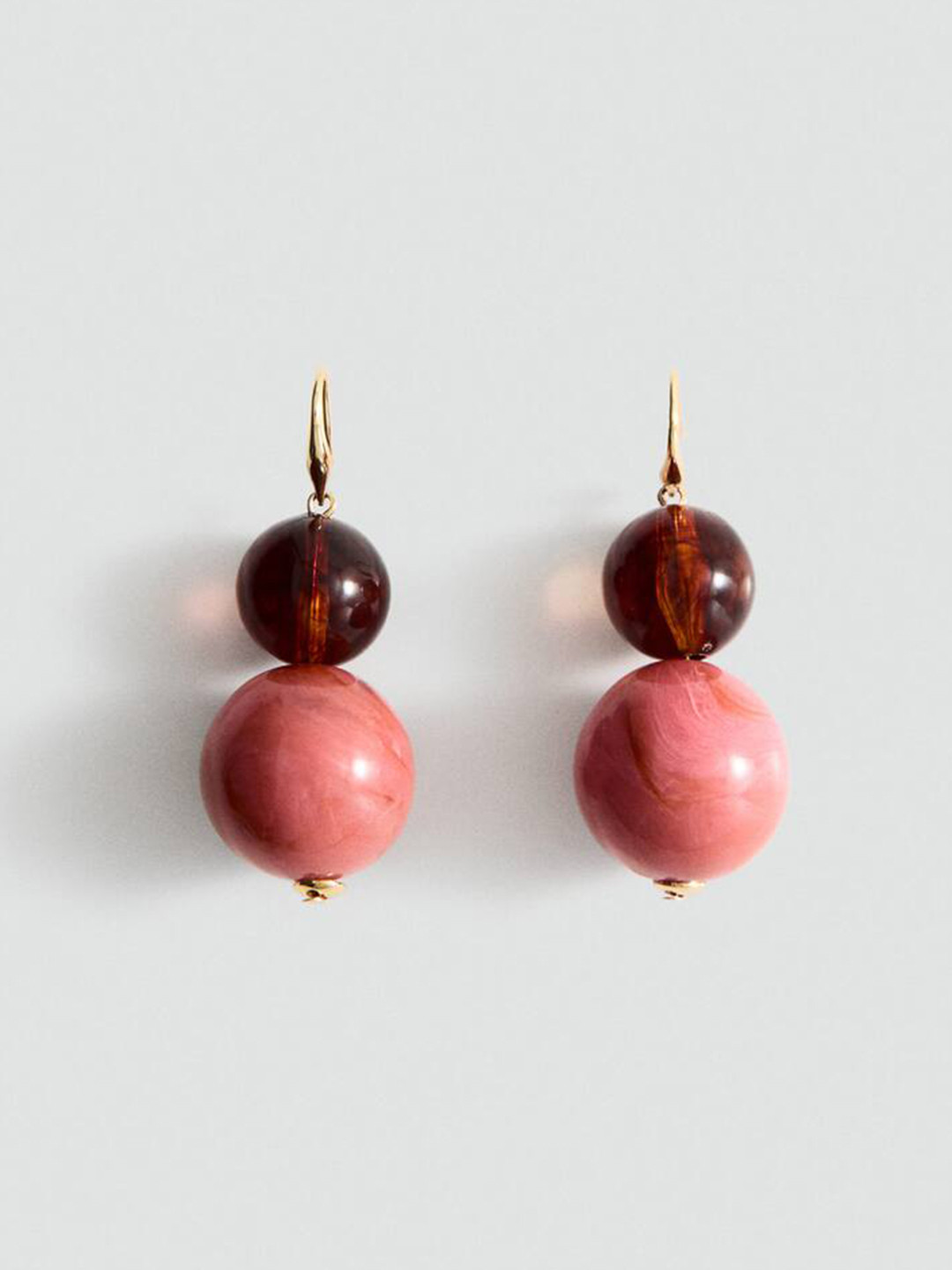 MANGO FILO Spherical Shape Drop Earrings