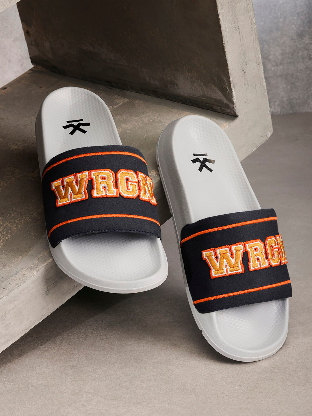 WROGN Men Printed Sliders