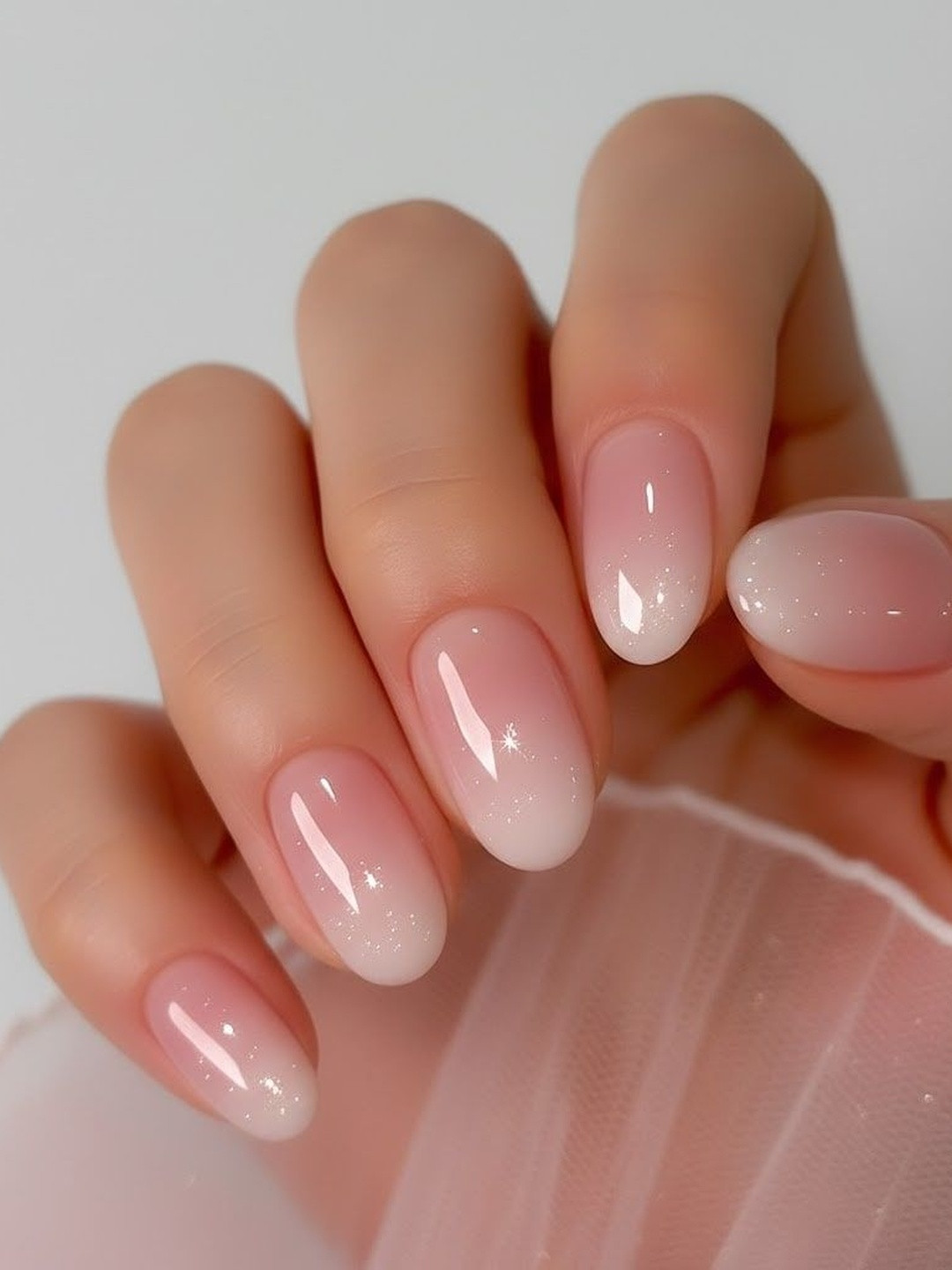 Vembley Set Of 24 Stick On Artificial Reusable Nails - Pink