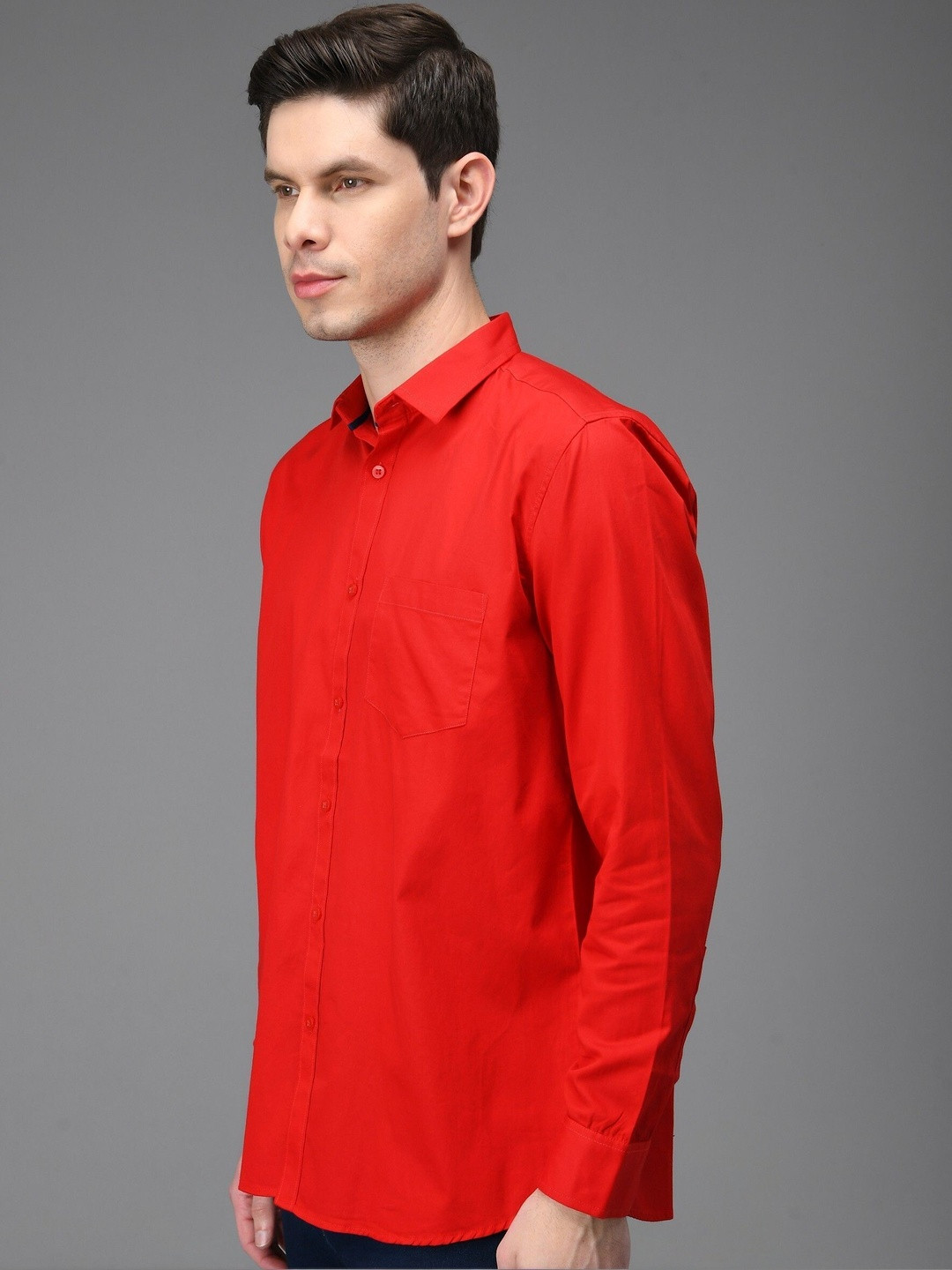 kibit Men Slim Fit Casual Shirt