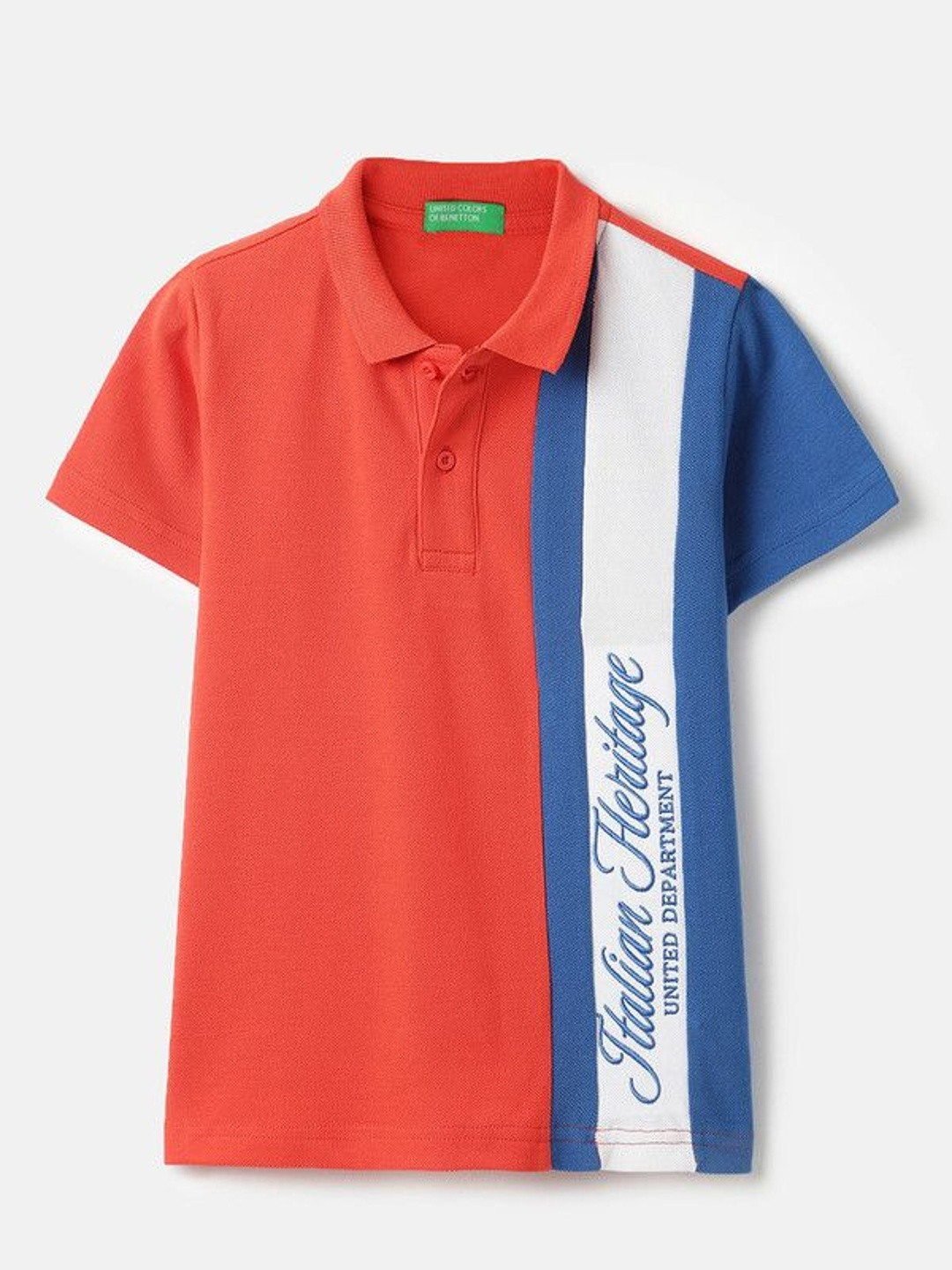 United Colors of Benetton Boys Pure Cotton Tshirts