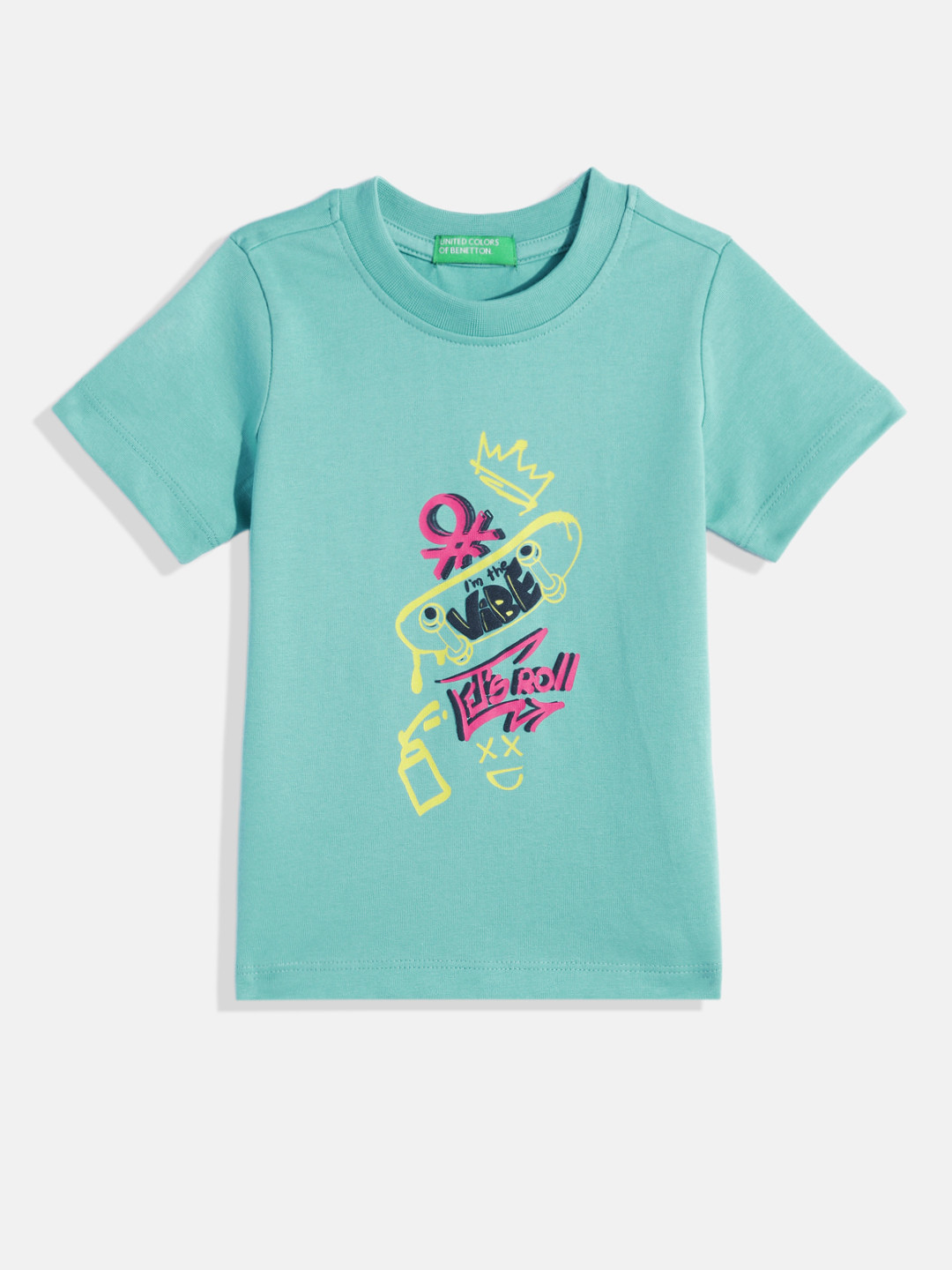 United Colors of Benetton Boys Printed T-shirt