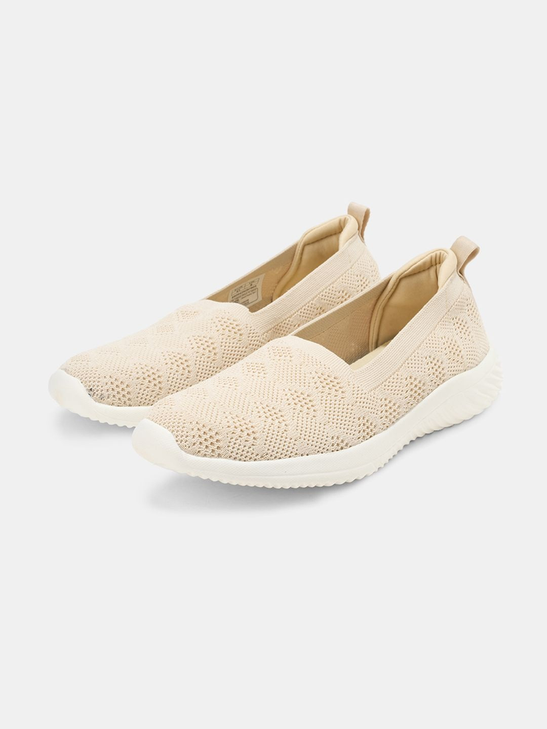 Forever Glam by Pantaloons Women Textured Slip-On Sneakers