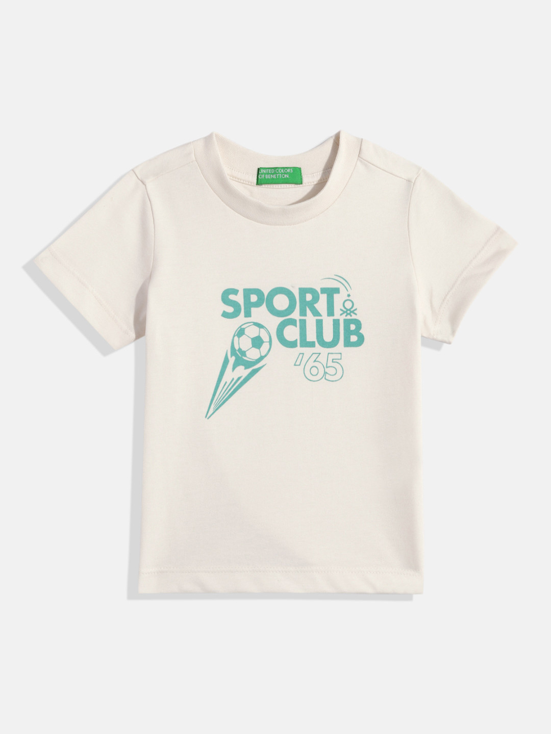 United Colors of Benetton Boys Typography Printed T-shirt