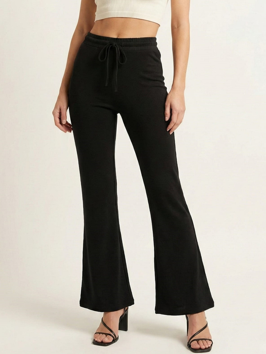 Wineberry Women Bootcut Track Pants