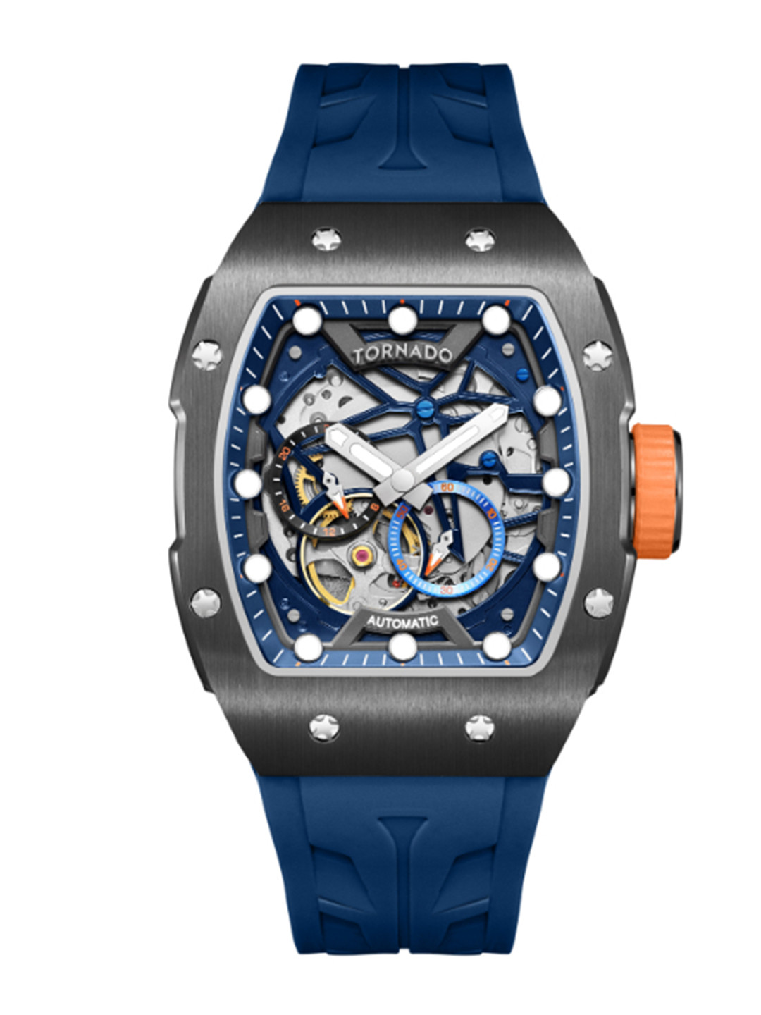 TORNADO Men Dial & Bracelet Style Straps Analogue Automatic Watch T24302-XSNN