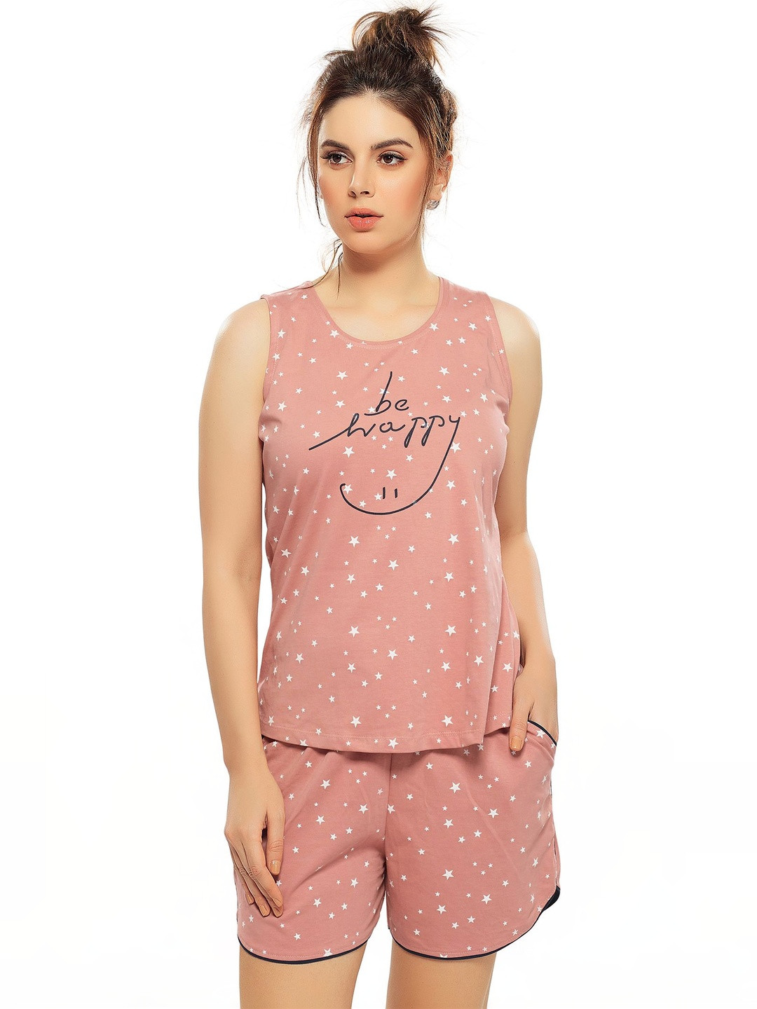 Zeyo Women Printed Night suit