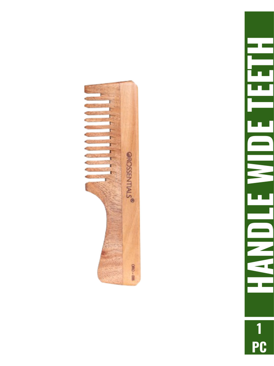 OROSSENTIALS Neem Wooden Handle Comb
