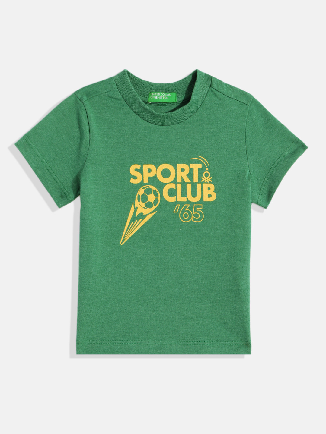 United Colors of Benetton Boys Typography Printed T-shirt