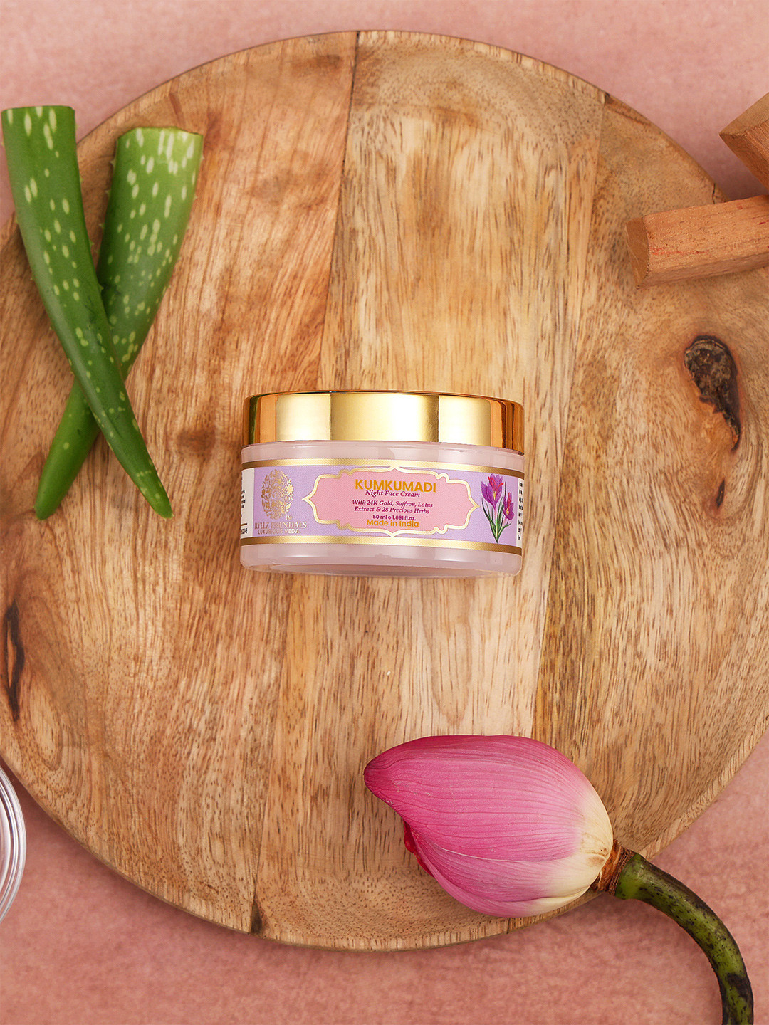 RYLLZ ESSENTIALS 24K Kumkumadi Night Cream With Saffron - 50 ml