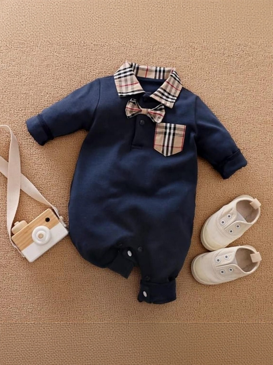 Zuxibela Kids Polo Collar Rompers
