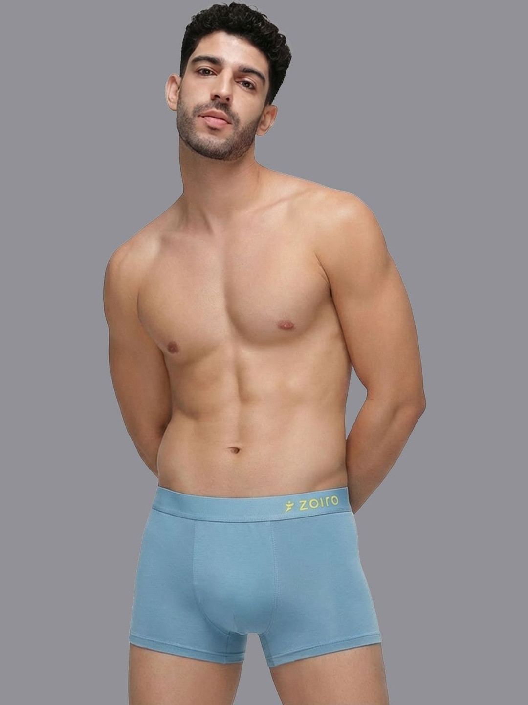 Zoiro Men Bamboo Modal Solid Trunk Anti Bacterial