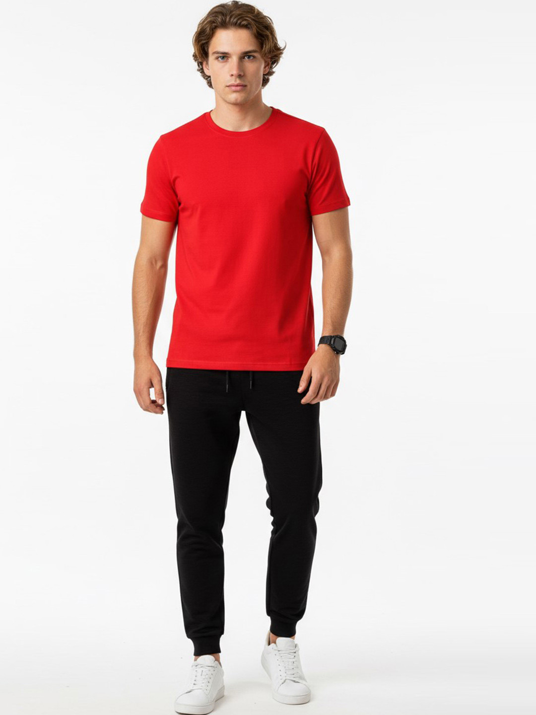 Organic Chics Men Pure Cotton Anti Odour T-shirt