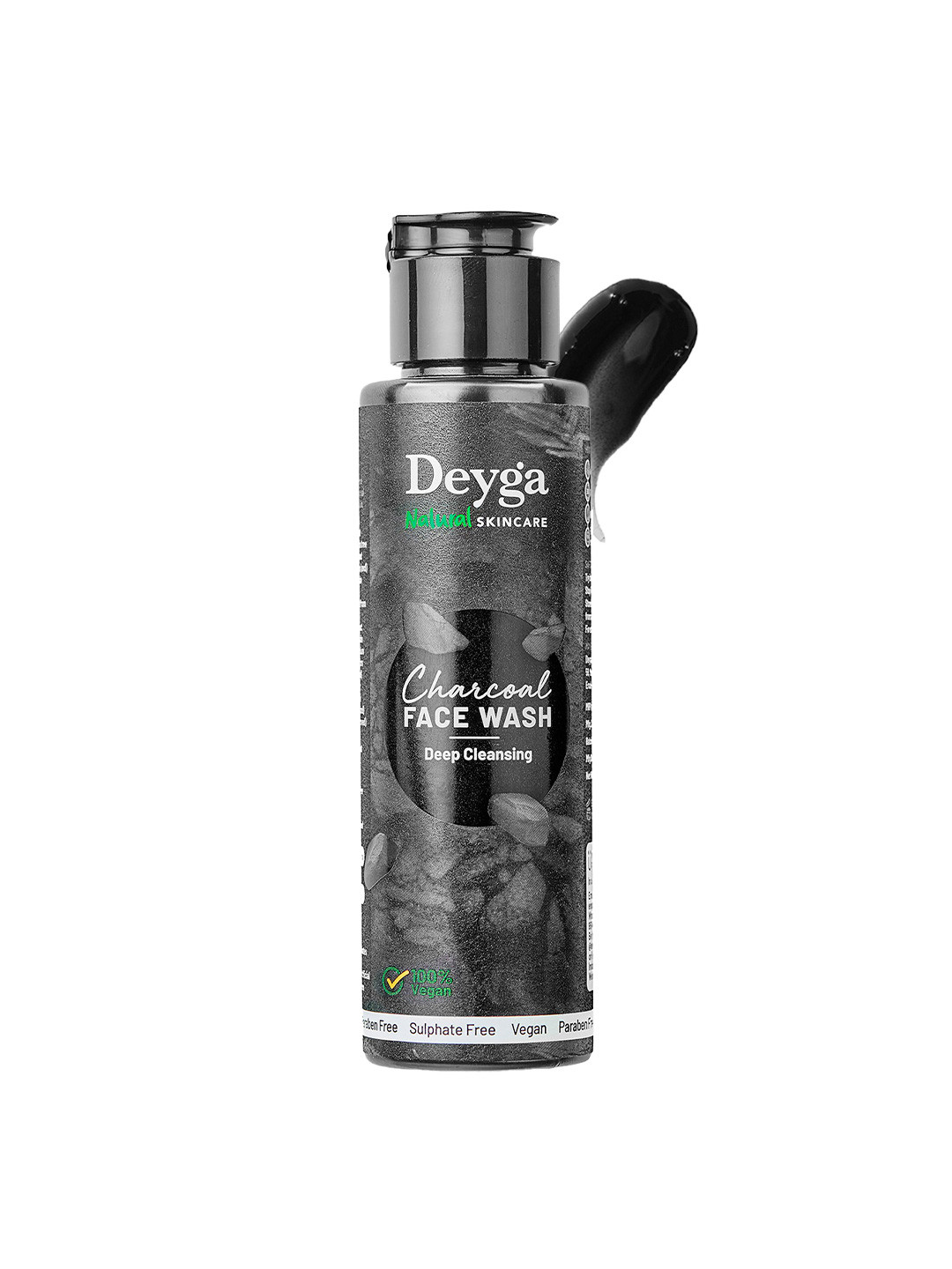 Deyga Organics Charcoal Face Wash Acne Control & Deep Cleansing 100 ml
