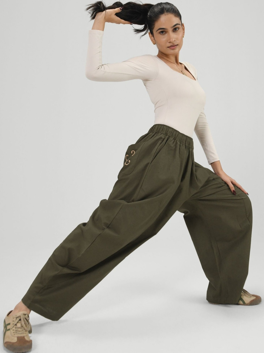 KSHM Unisex Loose Fit Harem Pants