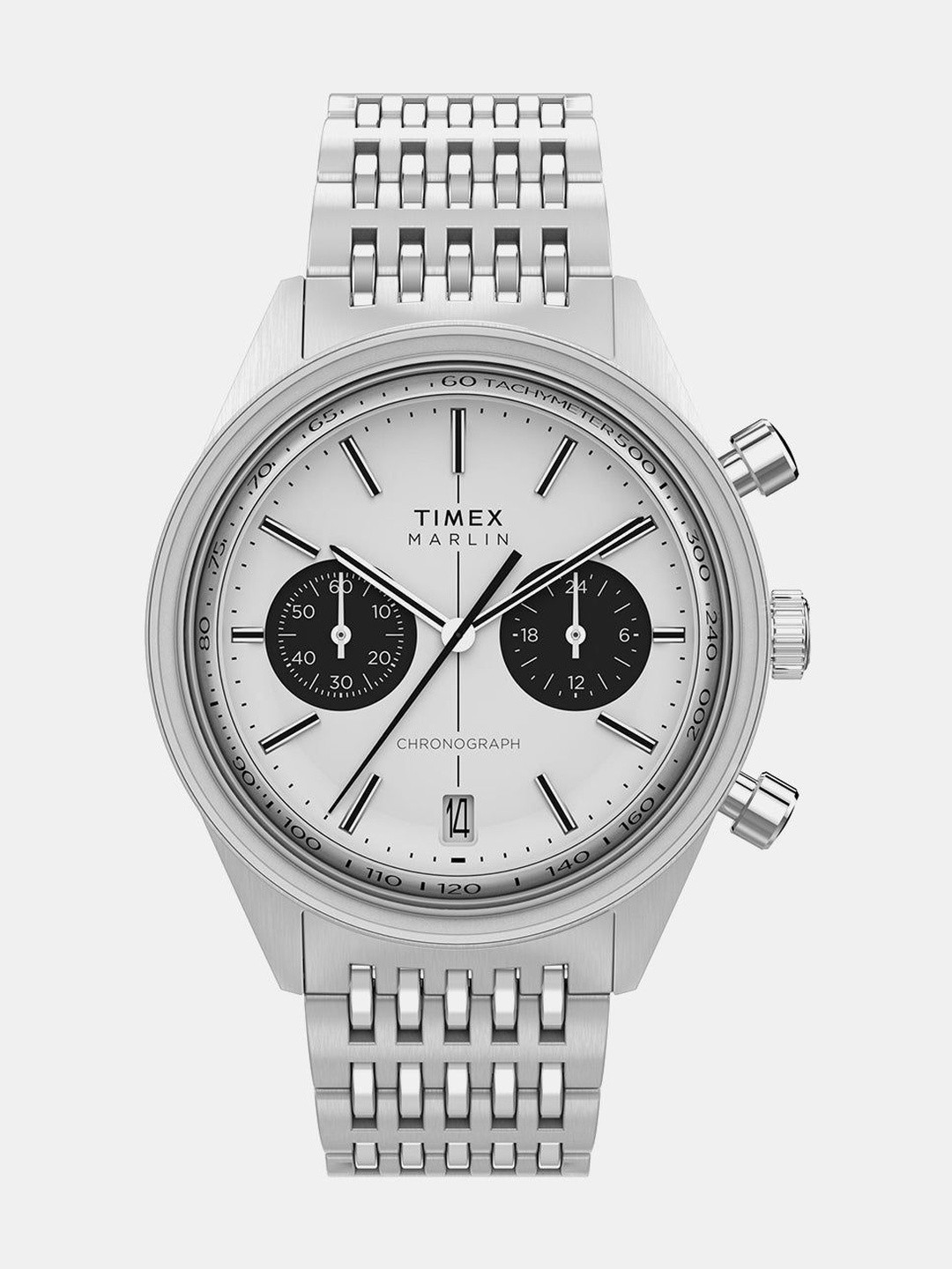 Timex Men Dial & Bracelet Style Straps Analogue Chronograph Watch TW2Y24600IK