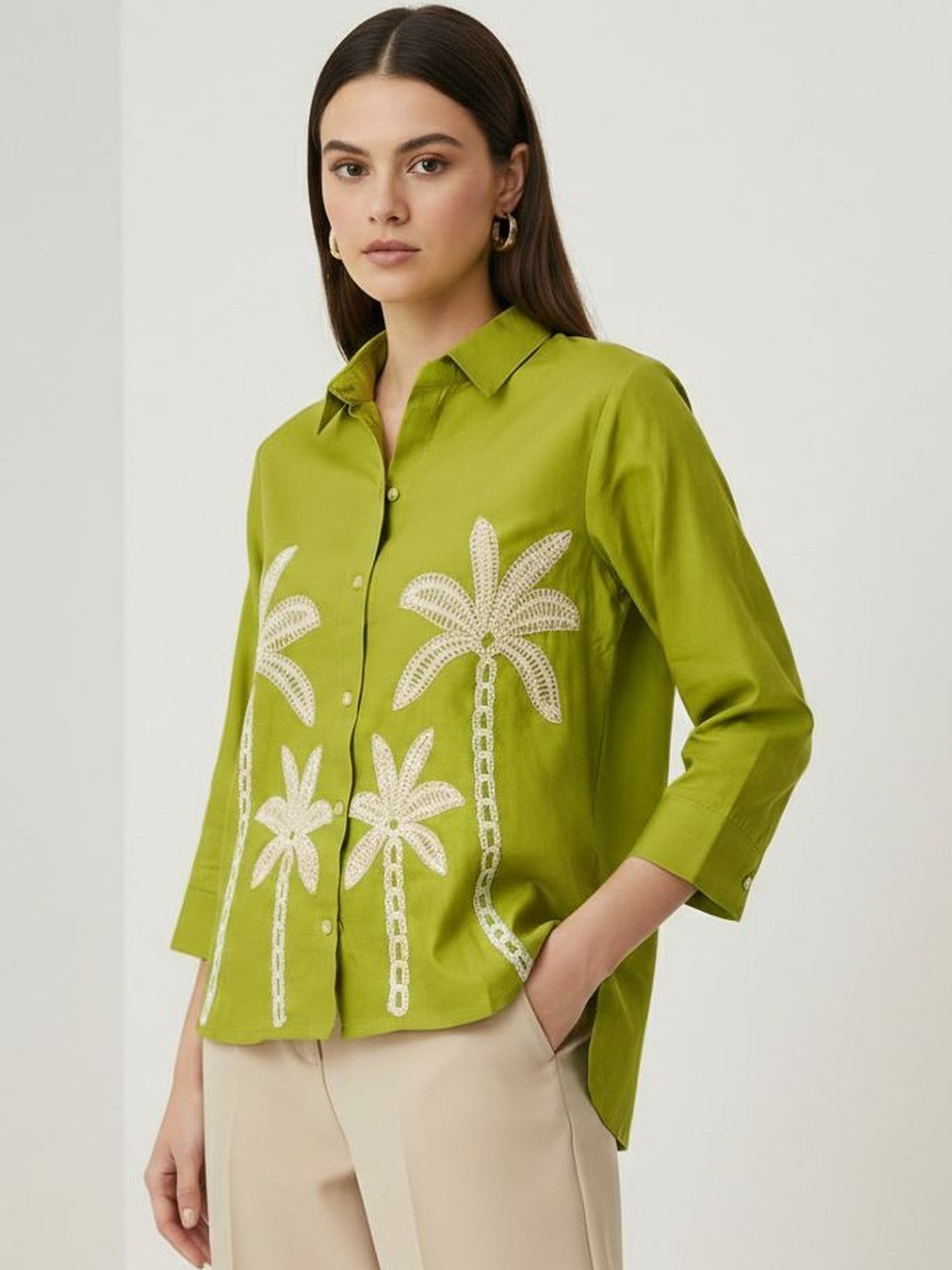 Jinax Embroidered Top