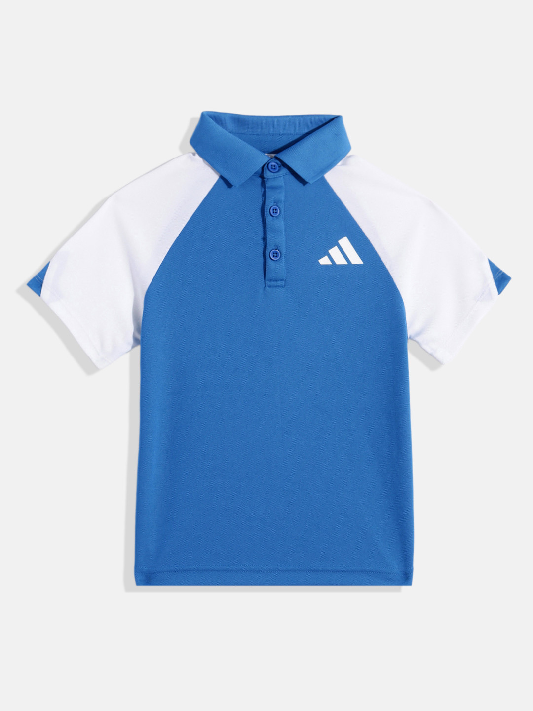 ADIDAS Boys Aeroready Sports Polo Collar T-shirt