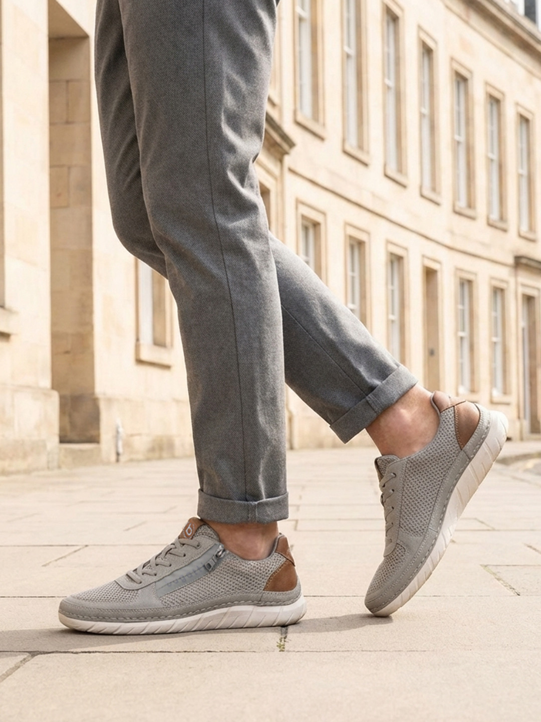 Bugatti Men Grey Sneakers