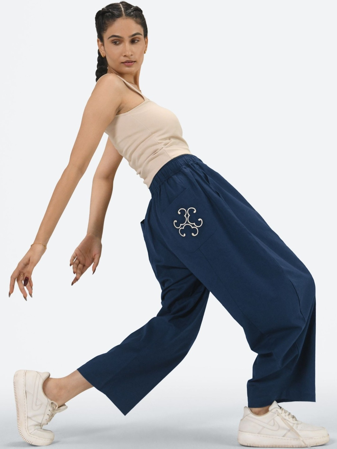 KSHM Bubblin Pants - Unisex Relaxed Fit Cotton Harem Pants