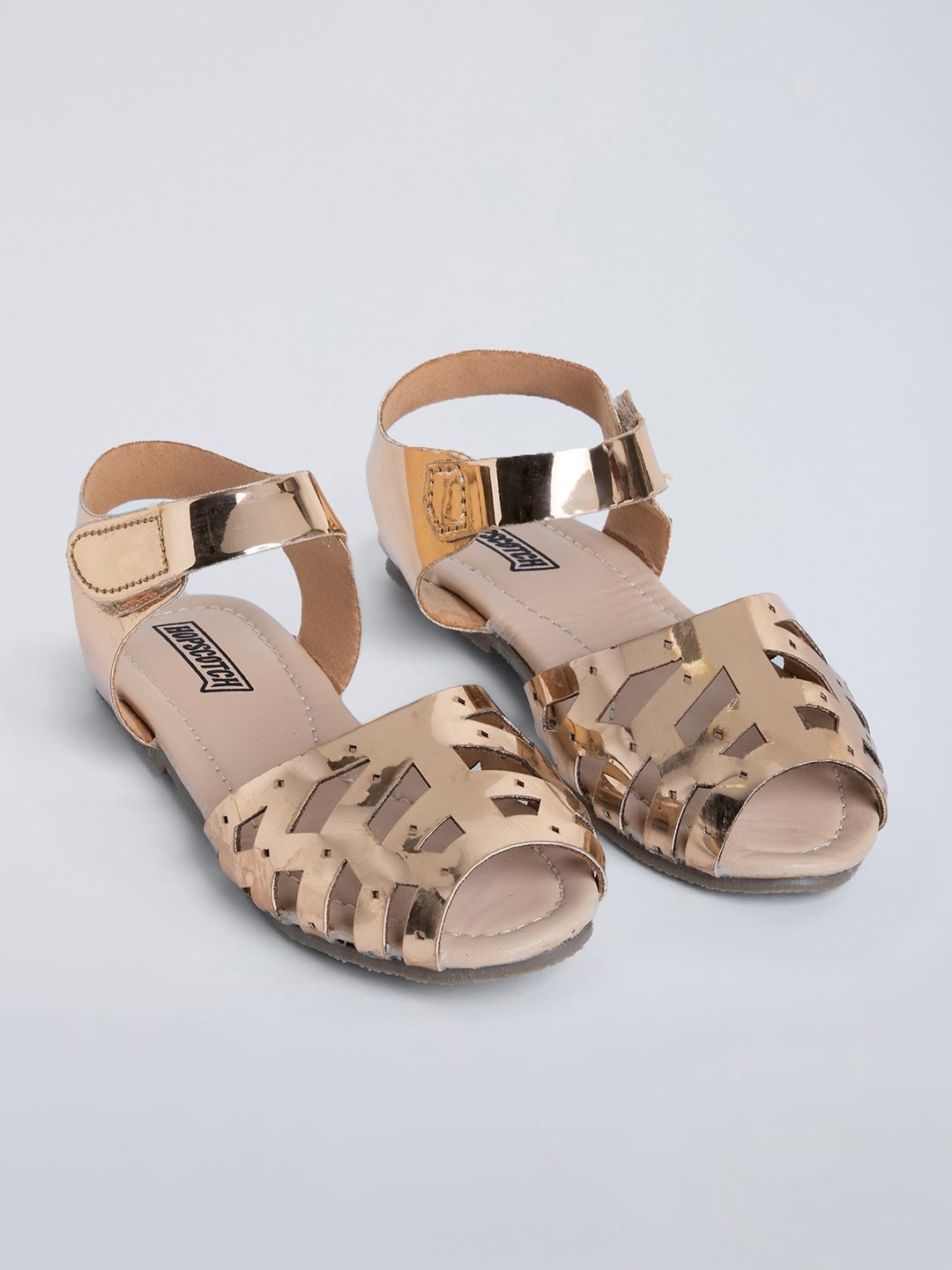 Hopscotch Velcro Closure Sandals