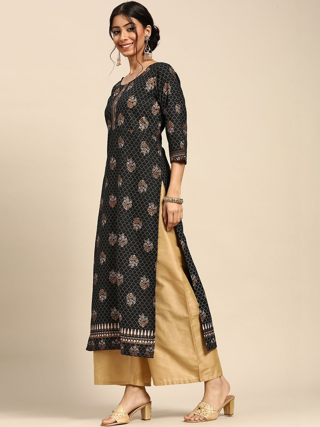 Gerua By Libas Women Ethnic Motifs Printed Kurta
