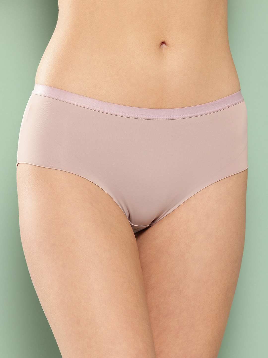 Leading Lady Women Mid-Rise Seamless Hipster Briefs