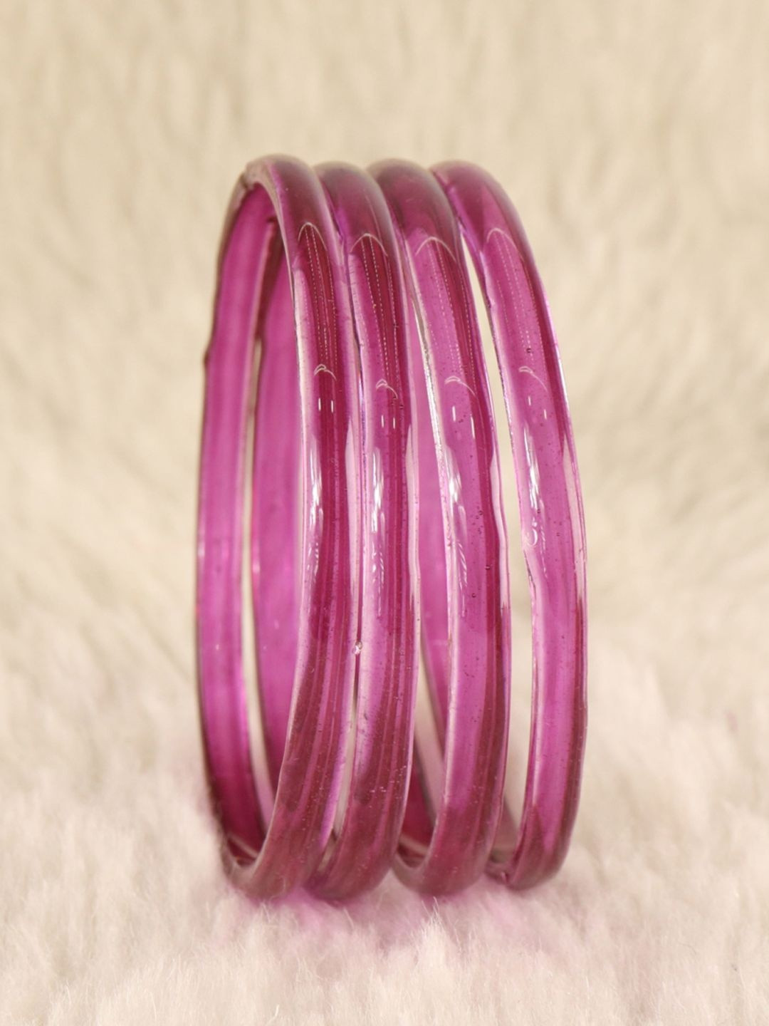 STYOLLO Set Of 4 Glass Bangle