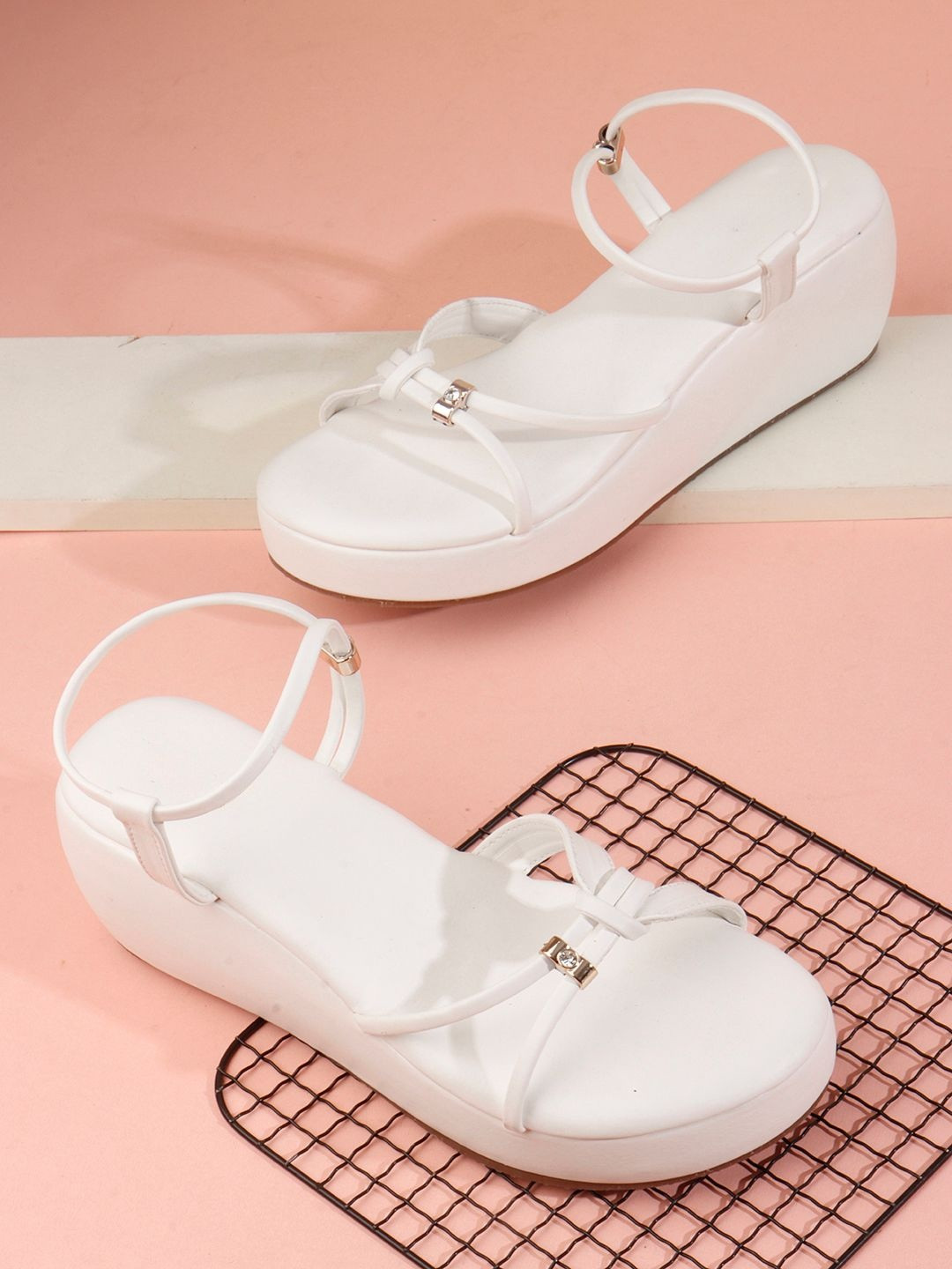 Try Me Party Wedge Sandals