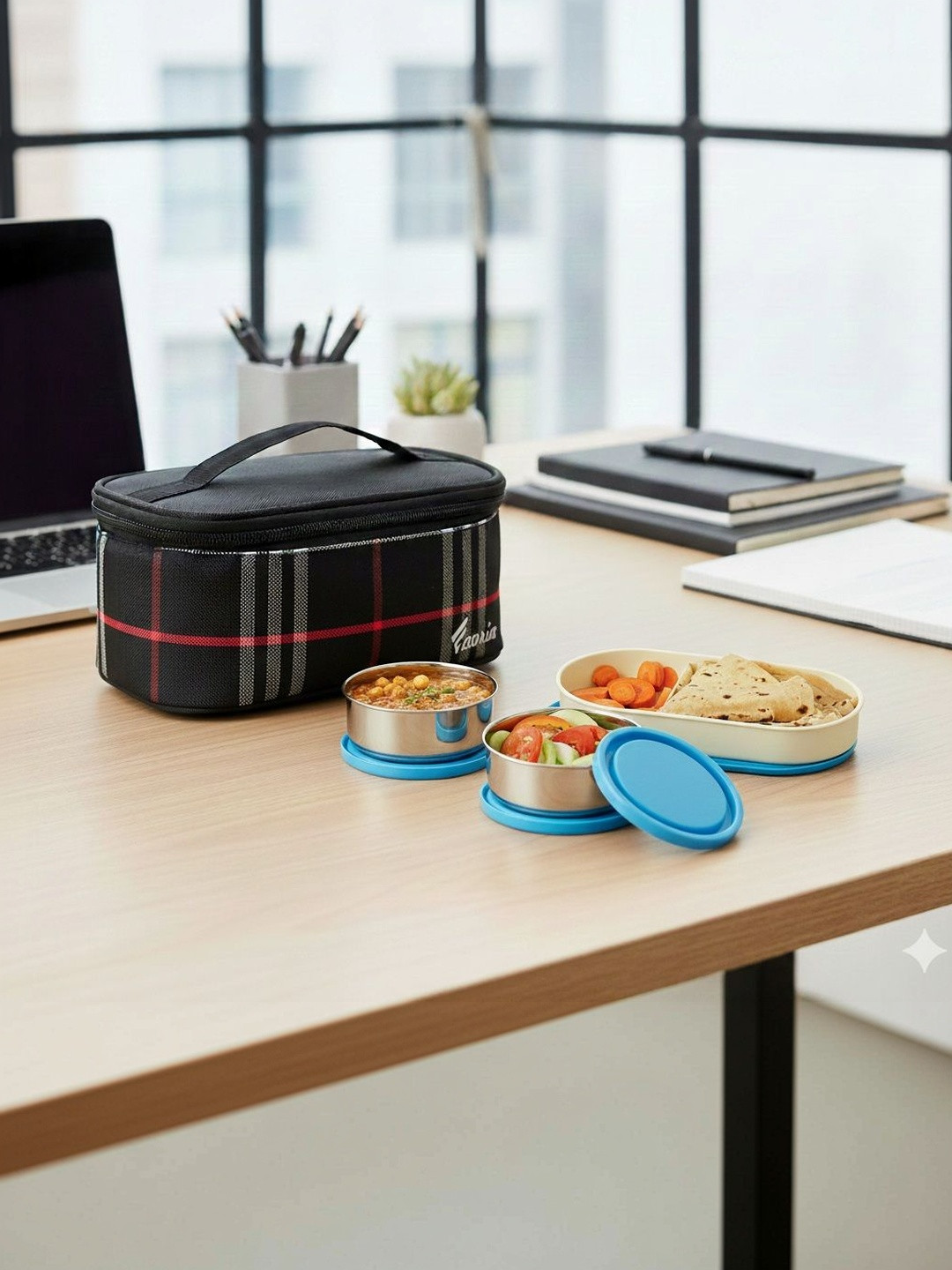 FAVRIA Insulated Lunch bags Travel Accessory