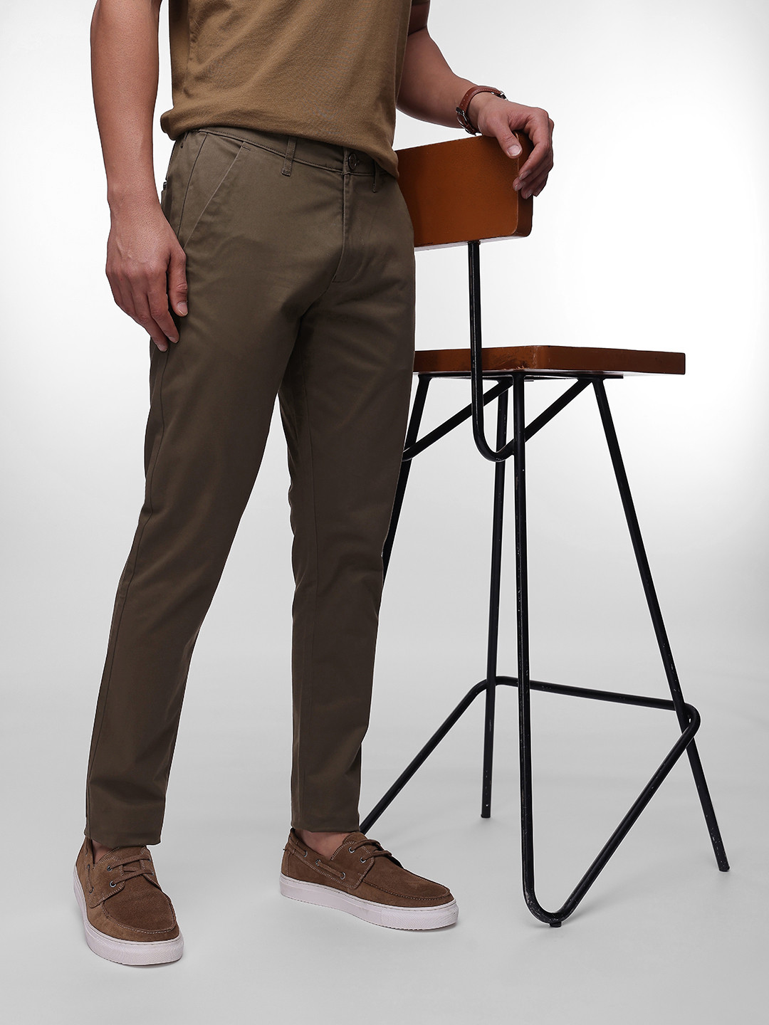 French Connection Men Slim Fit Chinos Trousers