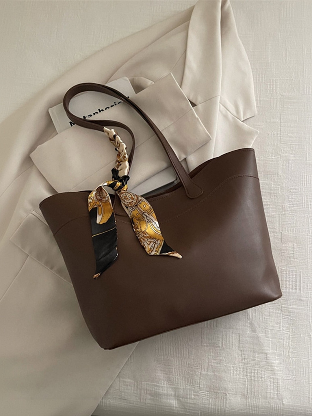 LULU & SKY Structured Tote Bag